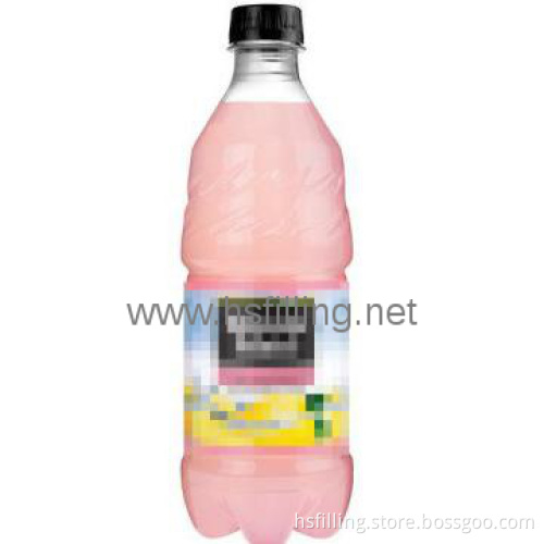 Pink Lemonade Bottling Machine